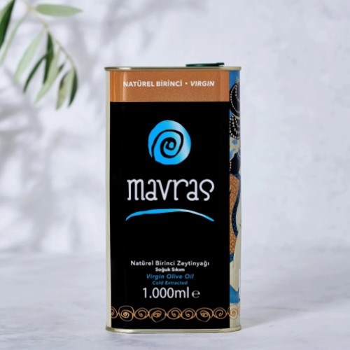 Natürel Birinci Zeytinyağı, Soğuk Sıkım (4 lt) Mavras