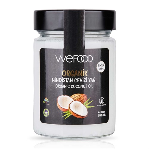 Organik Hindistan Cevizi Yağı, weFOOD (300 ml)