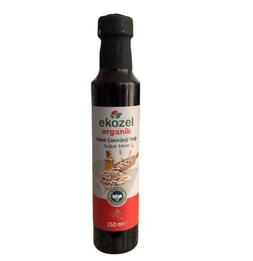 Organik Kabak Çekirdeği Yağı (250 ml) Ekozel