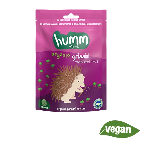 Organik Pancarlı Grissini (75 gr) Humm