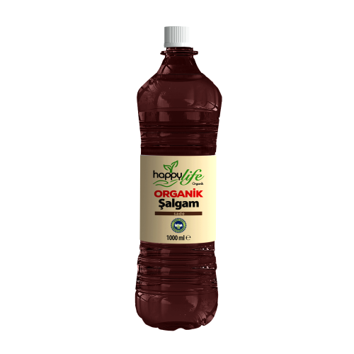 Organik Şalgam Suyu Sade (1000 gr) Happy Life