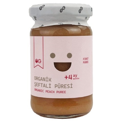 Organik Şeftali Püresi (100 gr) OG