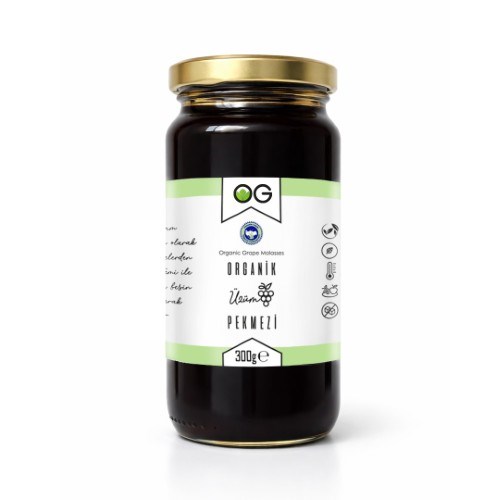 Organik Üzüm Pekmezi (300 gr) OG
