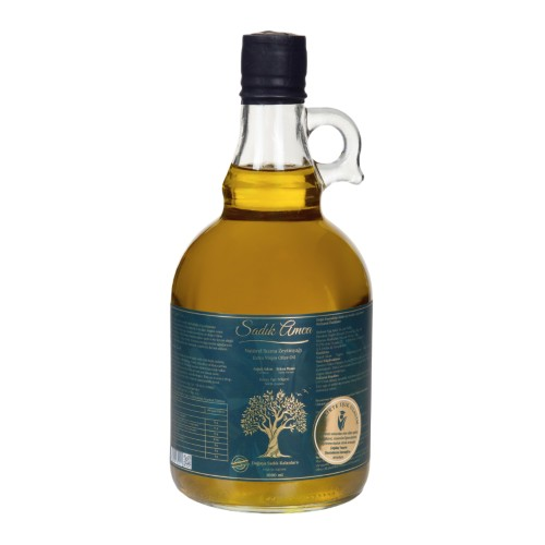 Premium Erken Hasat Soğuk Sıkım Natürel Sızma Zeytinyağı (1 LT) Sadık Amca