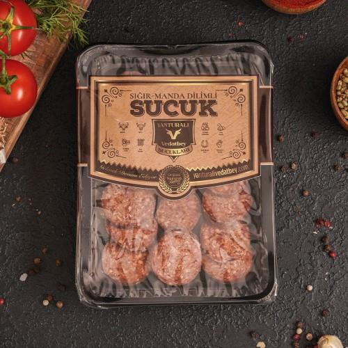 Sığır - Manda Dilimli Sucuk (100 gr) Yanturalı Vedatbey