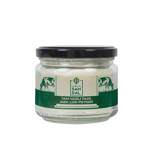 Tam Yağlı Lor Peyniri (250 gr) Mehmet Sandal