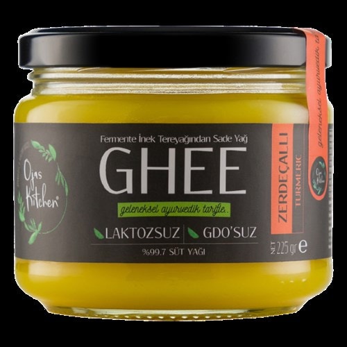 Zerdeçallı Ghee Sade Yağ (225 gr) Ojas Kitchen