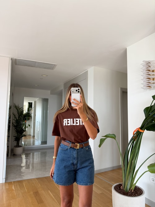 Atelıer Baskılı Oversize T-shirt