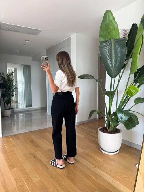 Cardie Mom Fit Jean - Siyah · 4