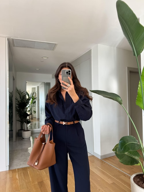 Fp Oversize Poplin Gömlek- Lacivert