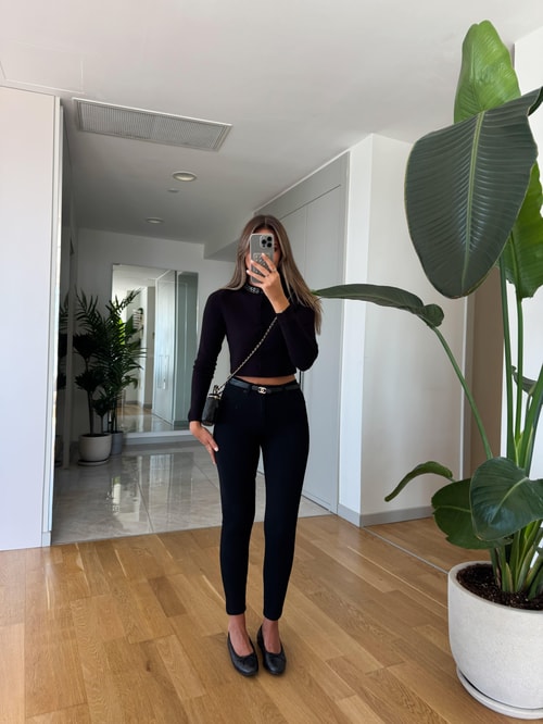 Full Likralı Premium Skinny Jean-Siyah