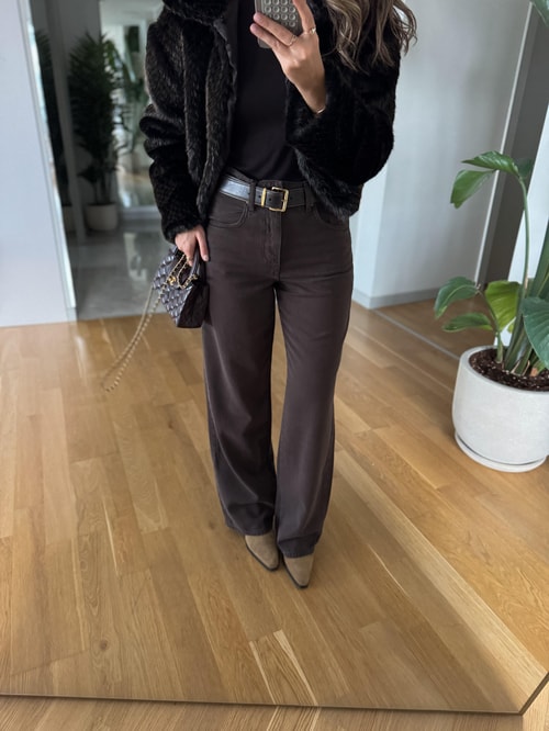 Kahverengi Premium Regular Fit Jean · 3