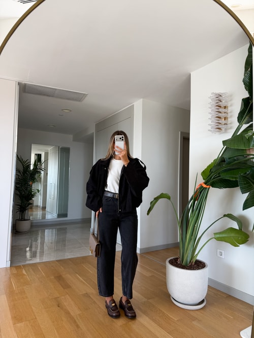 Kylie Mom Jean - Antrasit