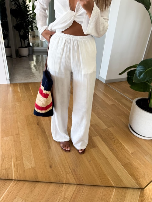Label Bluz Pantolon Takım - Beyaz · 4
