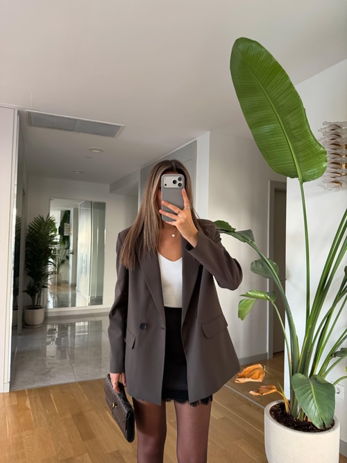 Lucca Premium Blazer Ceket - Haki