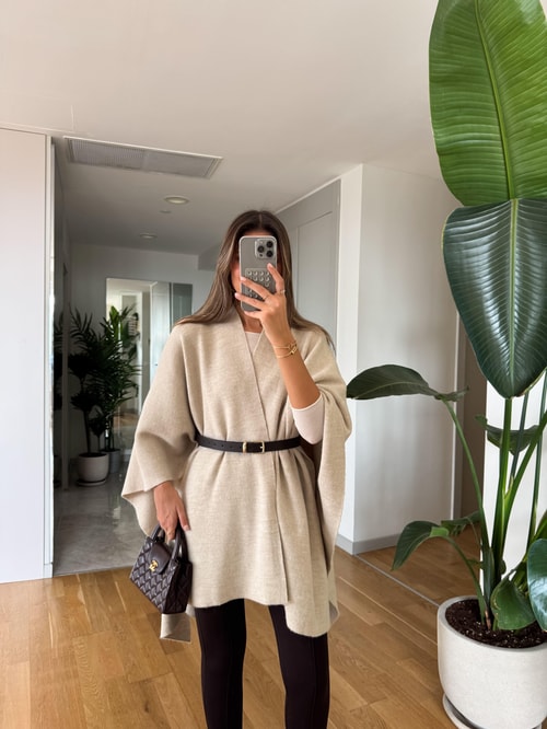 Triko Kemerli Panço - Taş