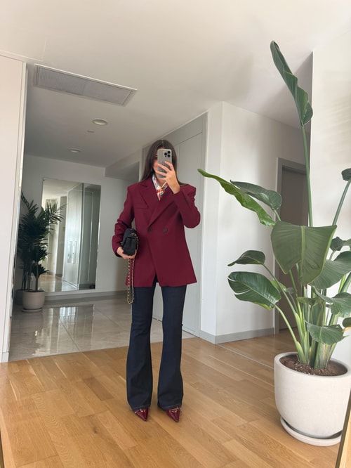 Zr Koyu Lacivert İspanyol Jean