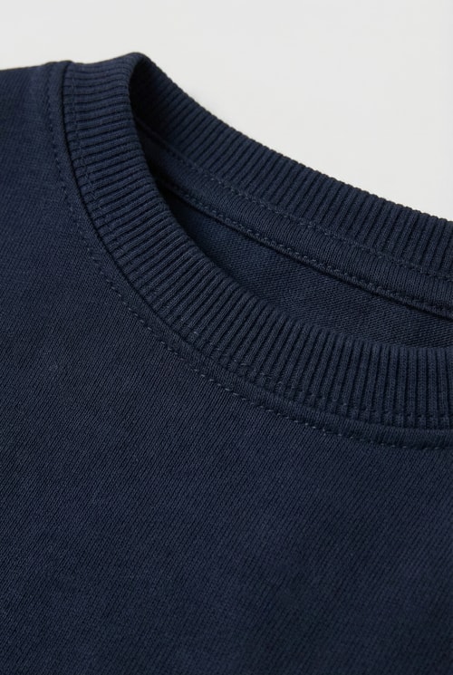  Çocuk Pamuklu Lacivert Sevimli Magu and Milo Baskılı Takım - Cepli T-Shirt & Çizgili Pantolon