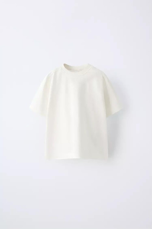 Unisex Çocuk Pamuklu Beyaz Siyah Basic T-shirt 2li Set - Günlük Rahat Kesim