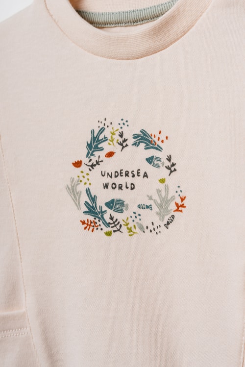 Bebek Pamuklu Deniz Temalı Sweatshirt Eşofman Takımı