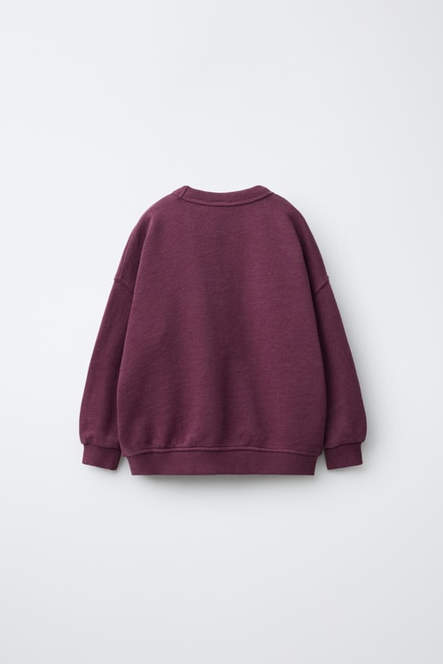 Çocuk Pamuklu Basic Sweatshirt