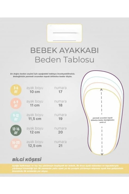 Altın Renk Fiyonklu Bebek Ayakkabısı 