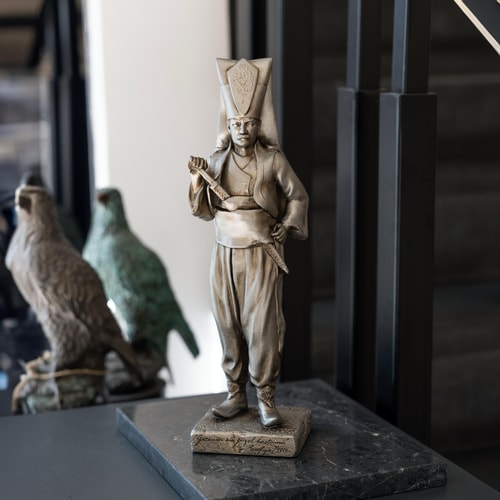 Yeniçeri Atatürk Mermerit Heykel