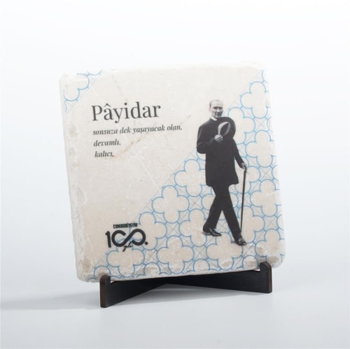 100.Yıl Anısına Payidar Ayaklı Pano