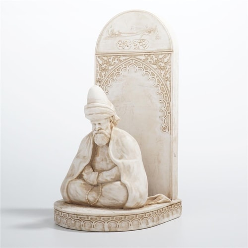 Mevlana Celaleddin-i Rumi Mermerit Heykel