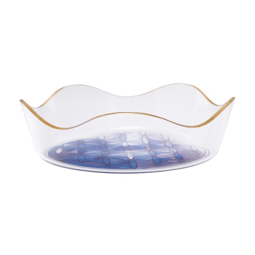 Hayat Çiçeği Motifli Cam Kase