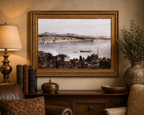 Antoine de Favray, İstanbul Panoraması Tablo