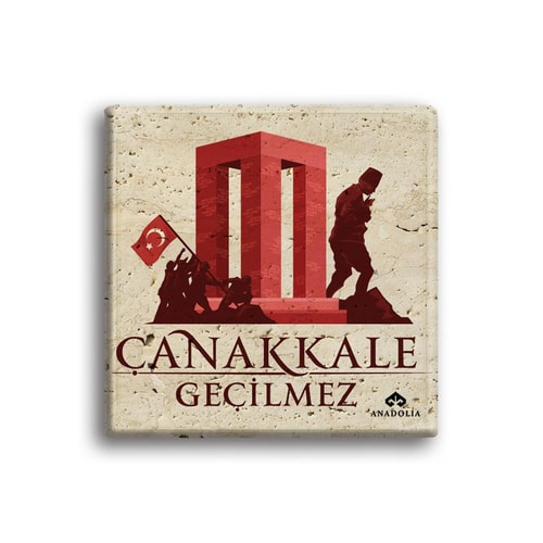 Çanakkale Geçilmez Şehitler Anıtı Traverten Magnet