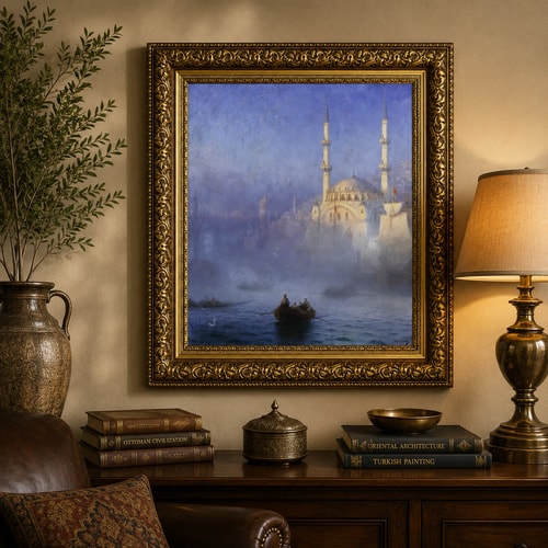 Ivan Aivazovsky Constantinople Tablo
