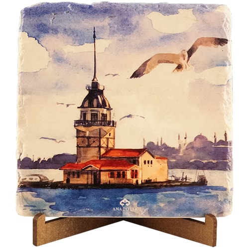 Kız Kulesi Traverten Pano