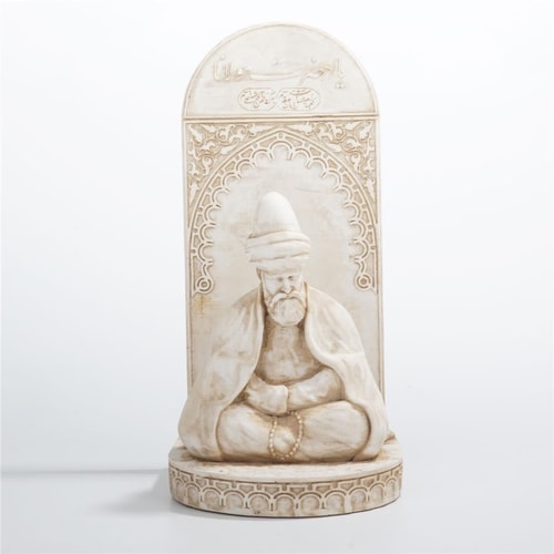 Mevlana Celaleddin-i Rumi Mermerit Heykel