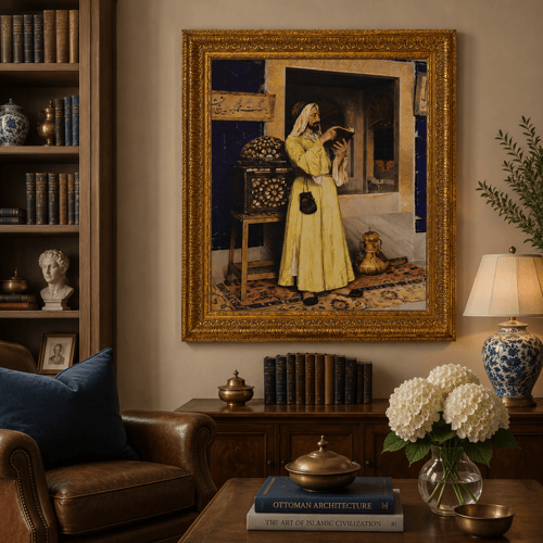 Osman Hamdi Bey Ab-ı Hayat Çeşmesi Tablo
