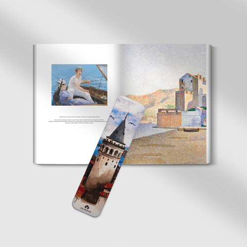 Galata Kulesi Karton Kitap Ayracı