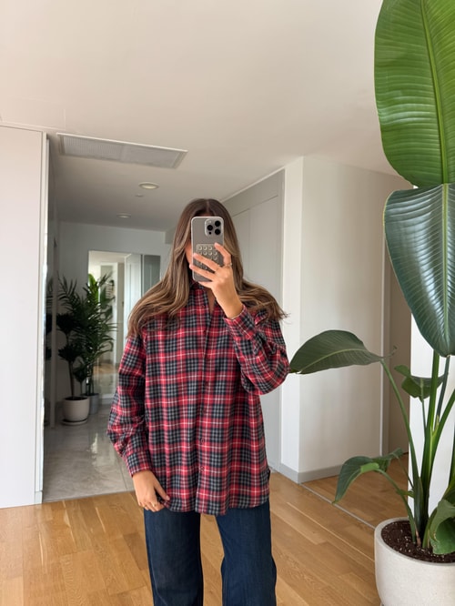 Biana Ekoseli Gömlek