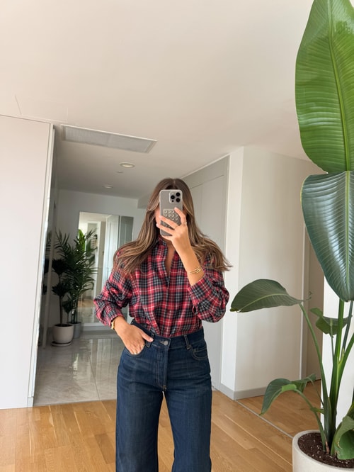 Biana Ekoseli Gömlek