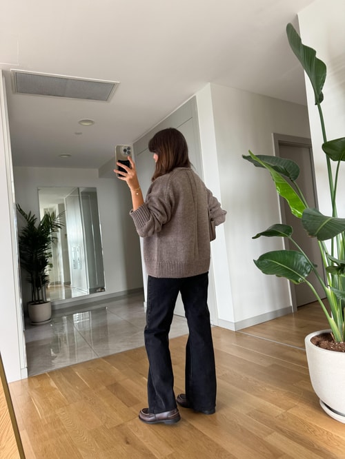 Bonnie Antrasit Straigt Jean