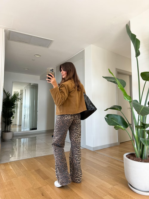 Camdan Premium Leopar Jean
