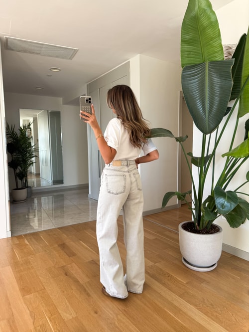 Capri İspanyol Kesim Zr Jean - Açık Gri