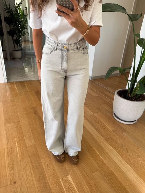 Capri İspanyol Kesim Zr Jean - Açık Gri