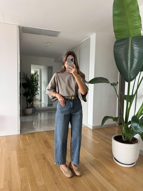 Cardie Mom Fit Jean - Mavi 