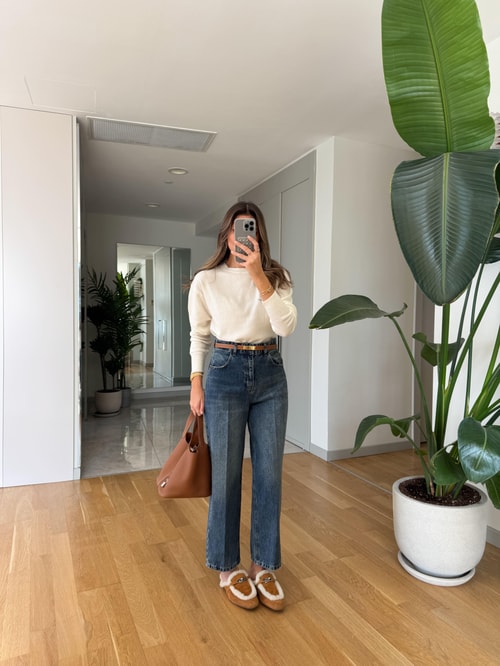 Cardie Mom Fit Jean - Orta Mavi 