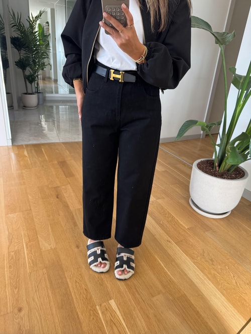 Cardie Mom Fit Jean - Siyah