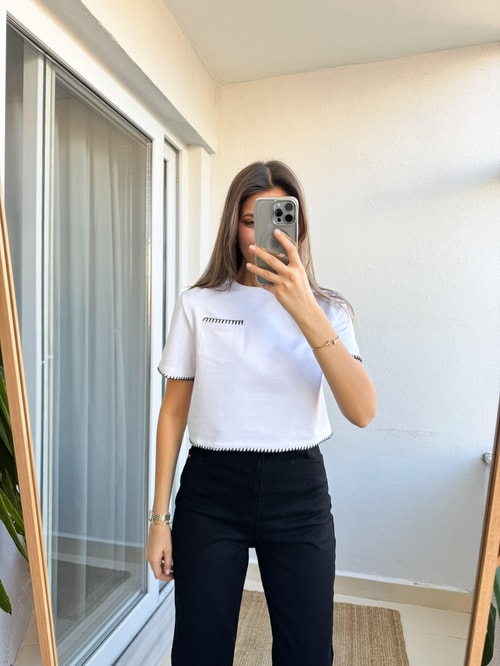 Çoban Dikişli Basic Tişört