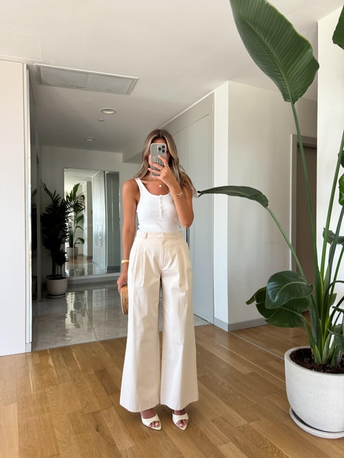 Crombie Beli Kemer Detaylı Pantolon 