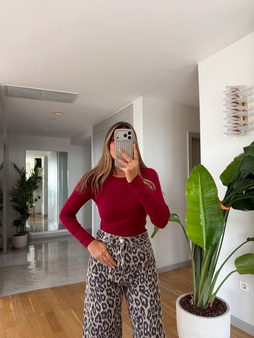 Cs Fitilli Basic Badi - Bordo