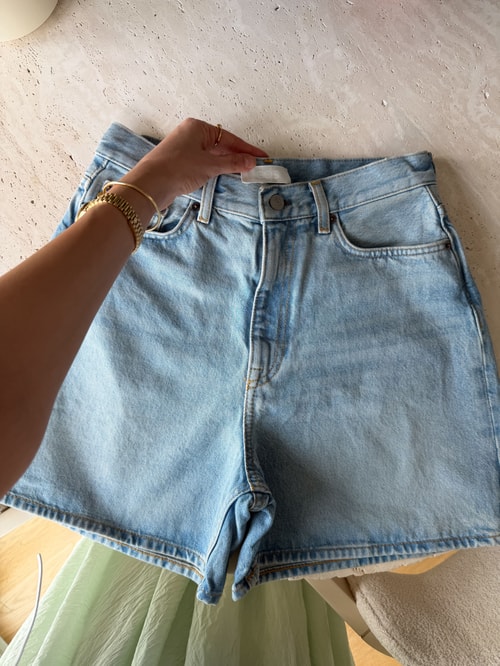 Cs Premium Denim Şort - Mavi 